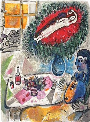 Ensueño contemporáneo Marc Chagall Pintura al óleo